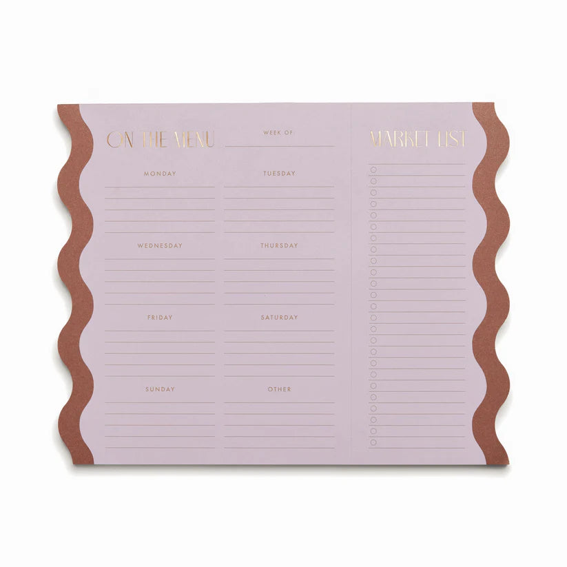 Meal Planner Notepad with Magnets