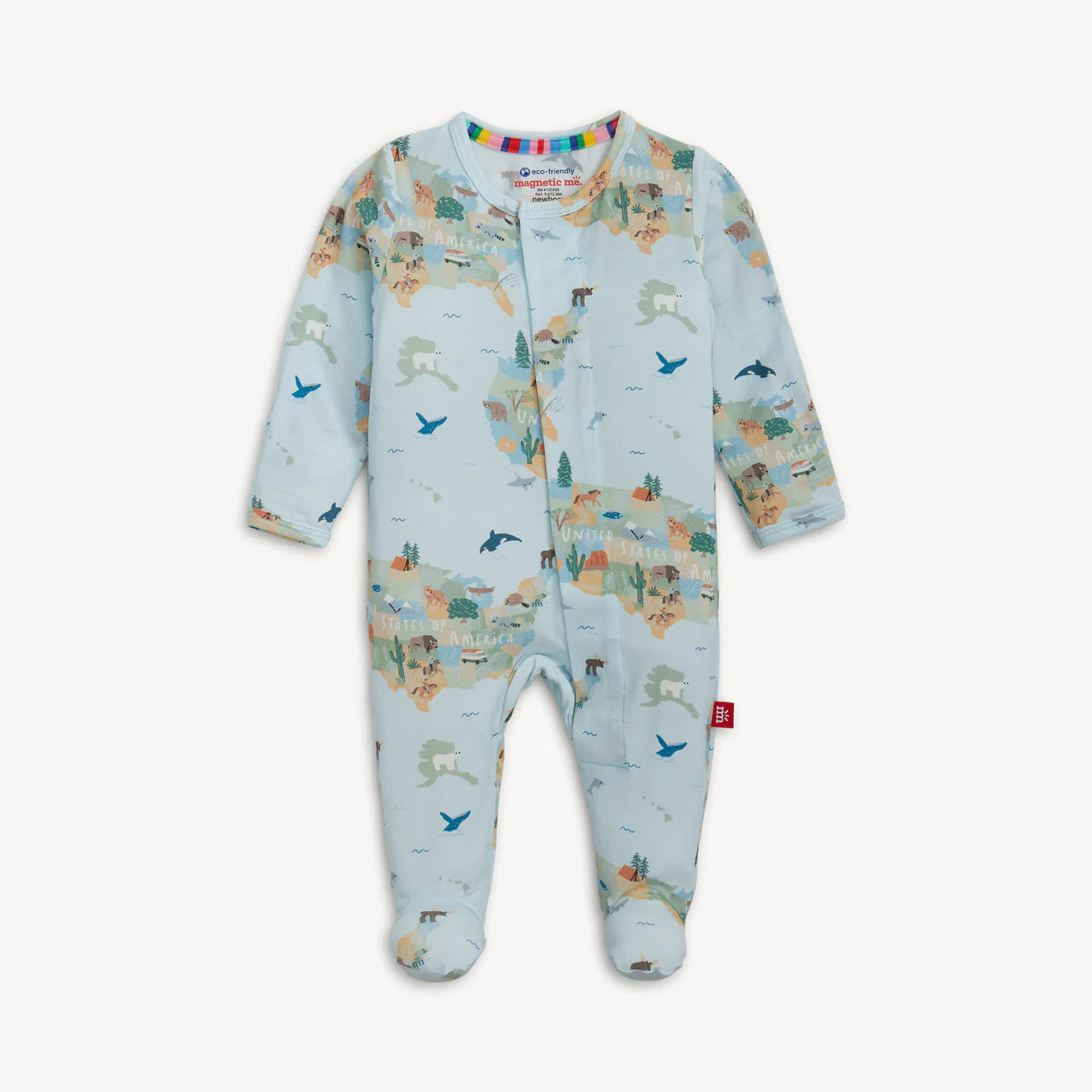 Magnetic Me America The Beautiful Footie