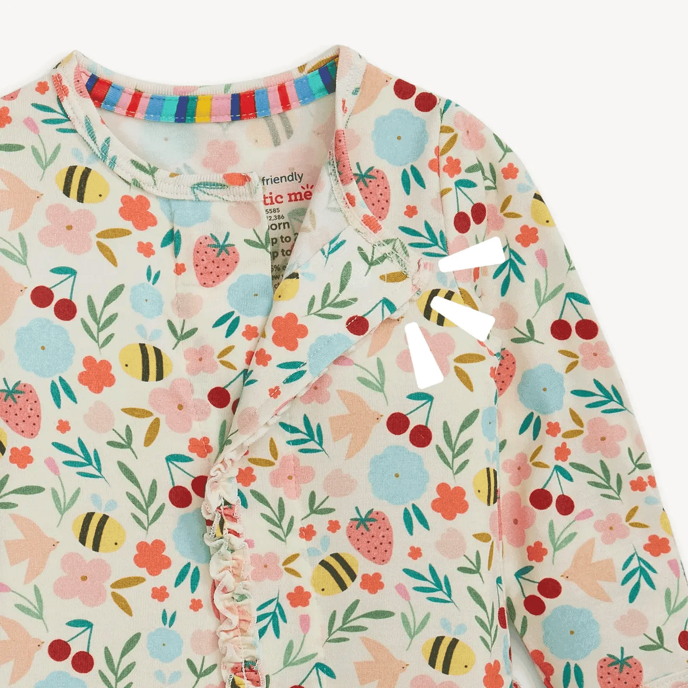 Magnetic Me Honey Blossom Ruffle Footie