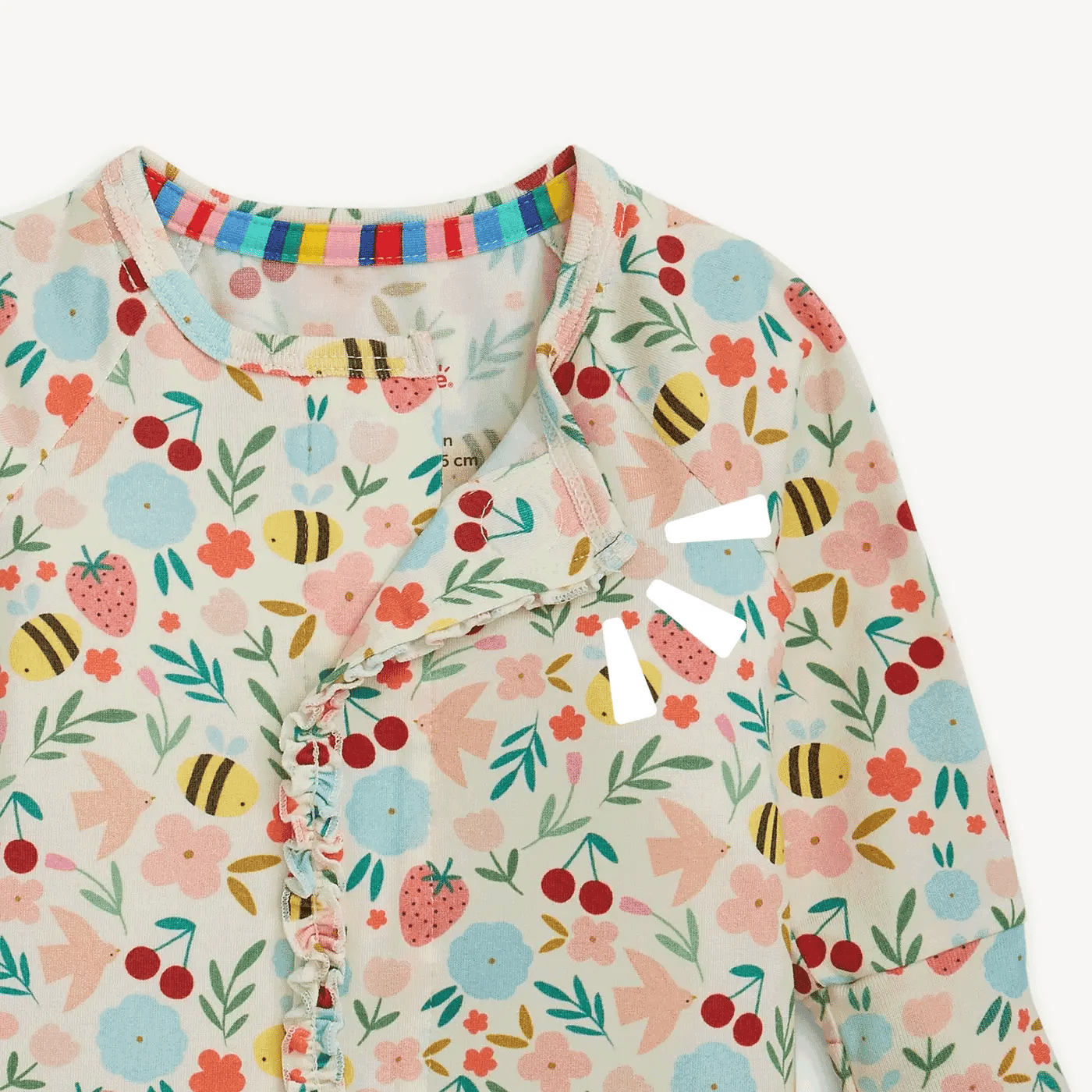 Magnetic Me Honey Blossom Ruffle Coverall