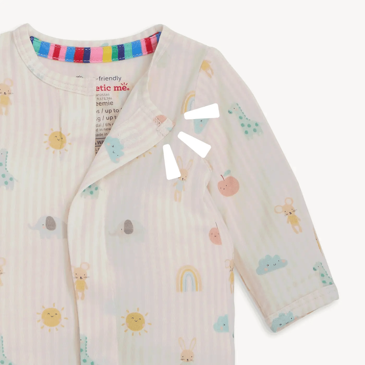 Magnetic Me Lullaby Sky Footie