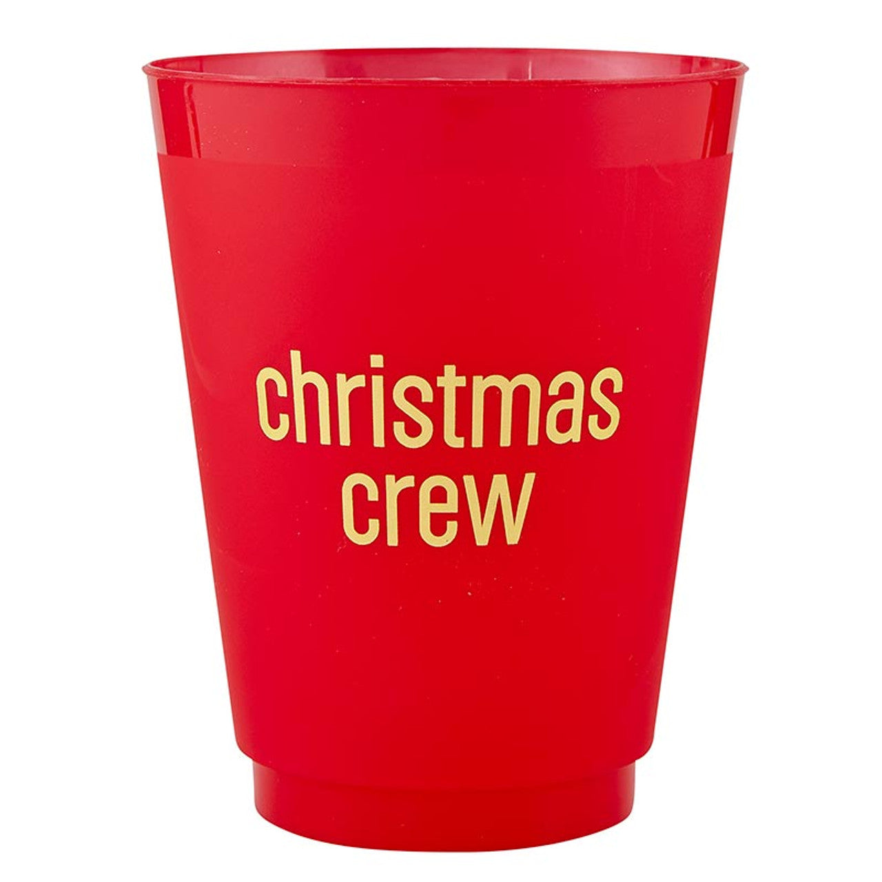 Christmas Crew Frosted Cups