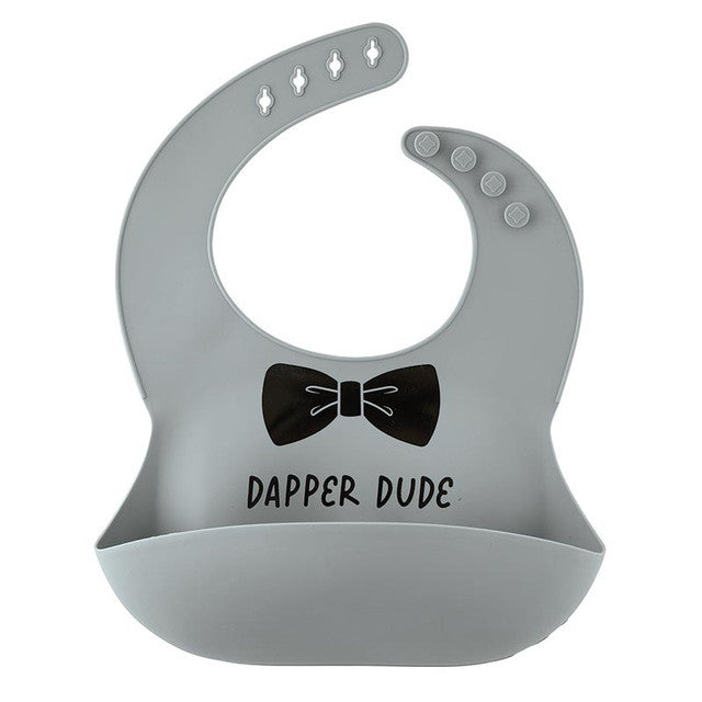 Dapper Dude Silicone Bib