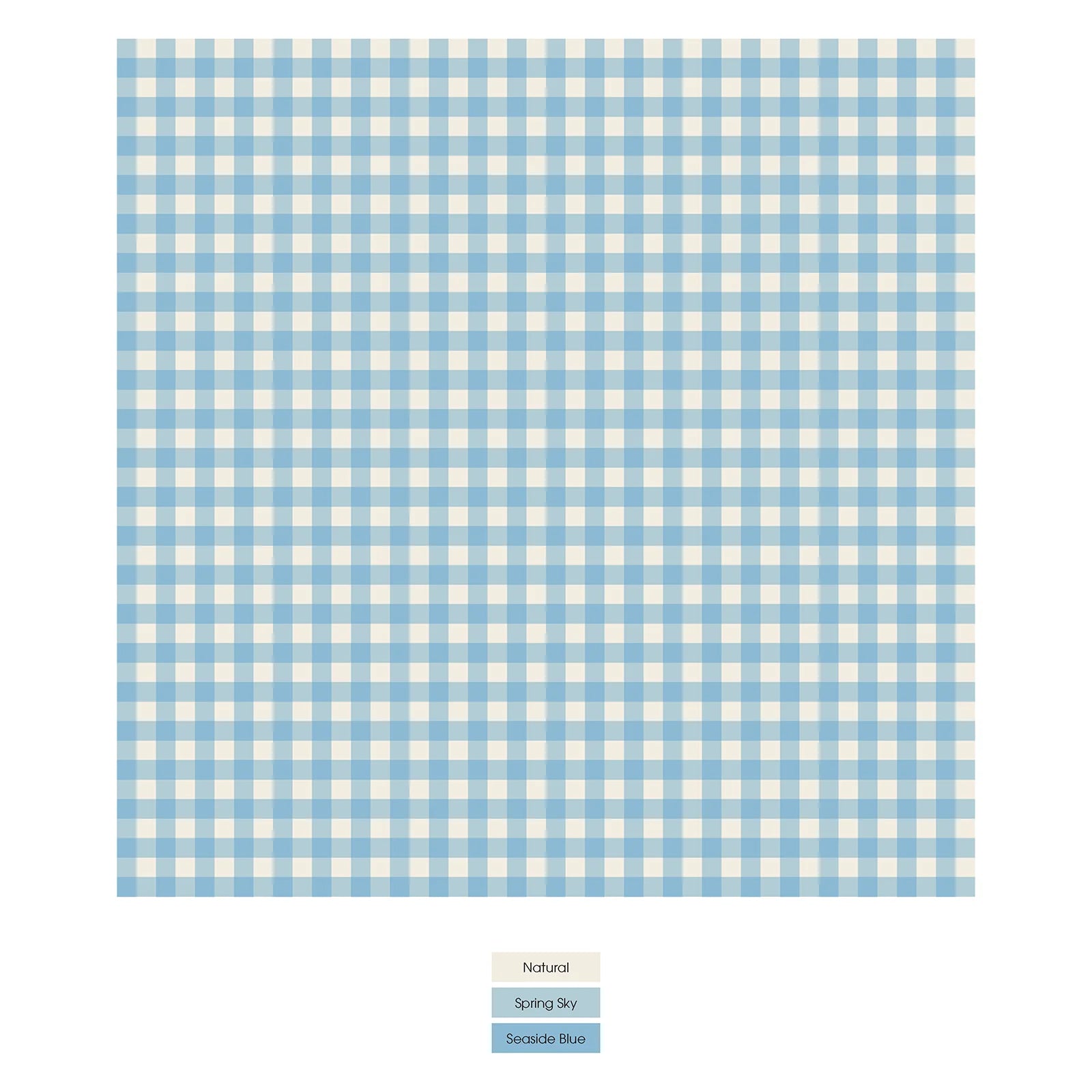 Kickee Pants Seaside Blue Gingham Footie