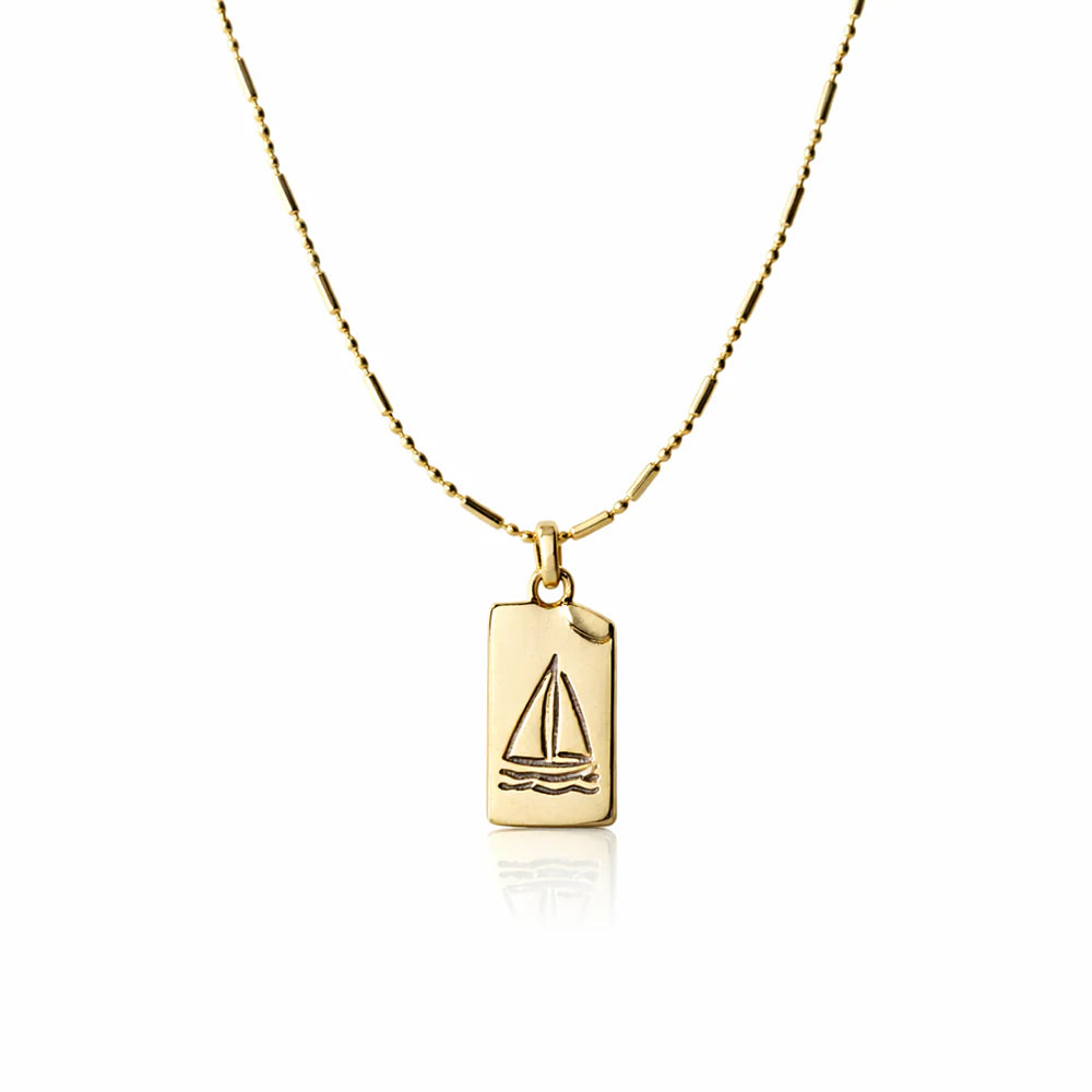 Storytellers Necklace-Boat