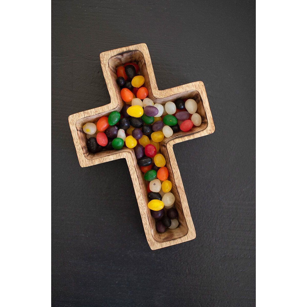 Wooden Cross Bowl