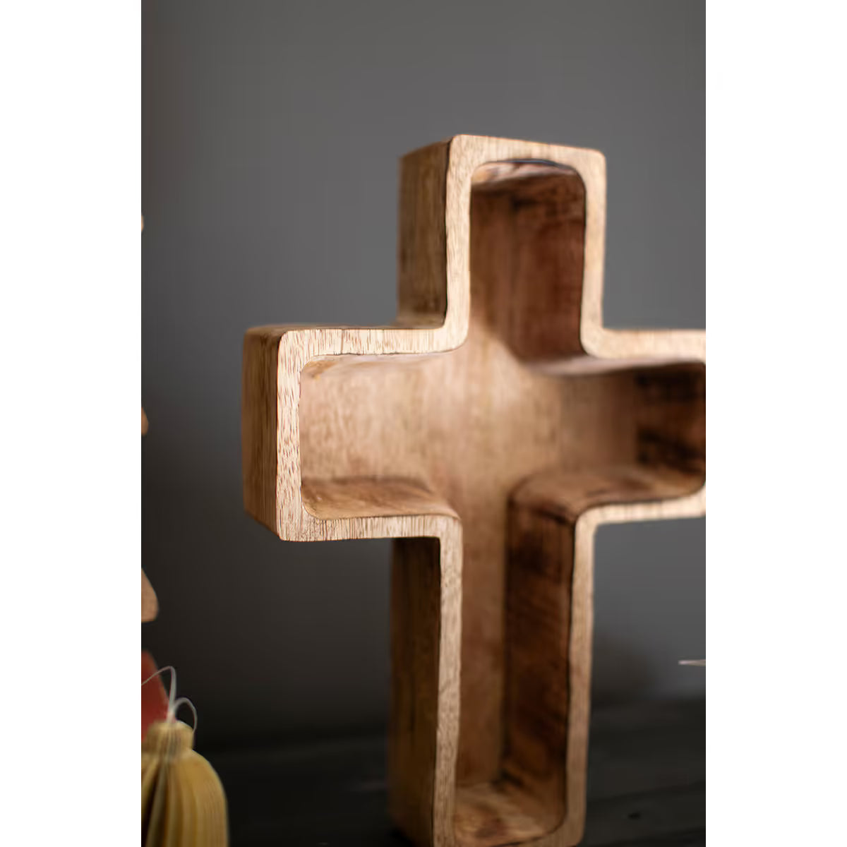 Wooden Cross Bowl