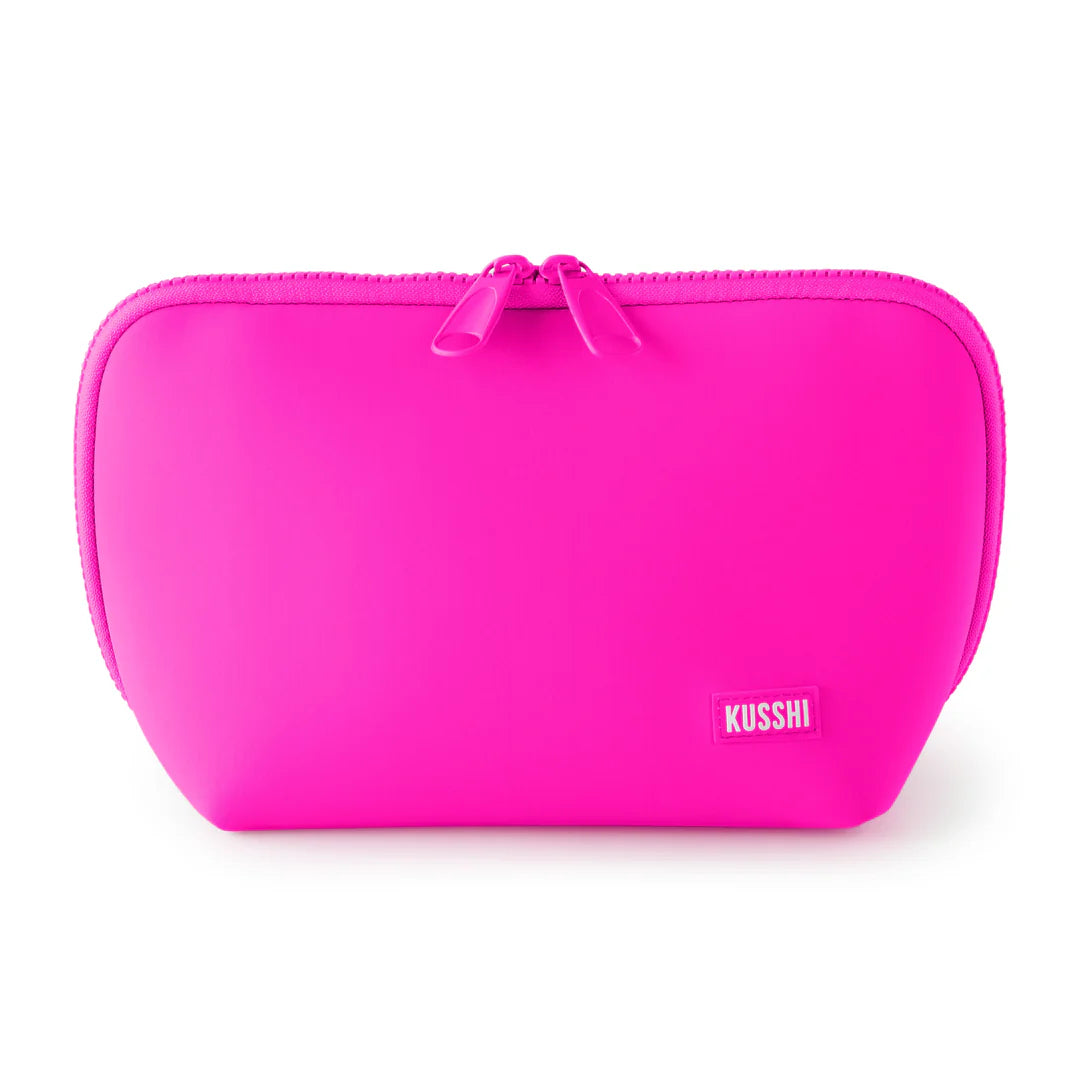 Kusshi Neoprene Neutral Collection Make Up Bag