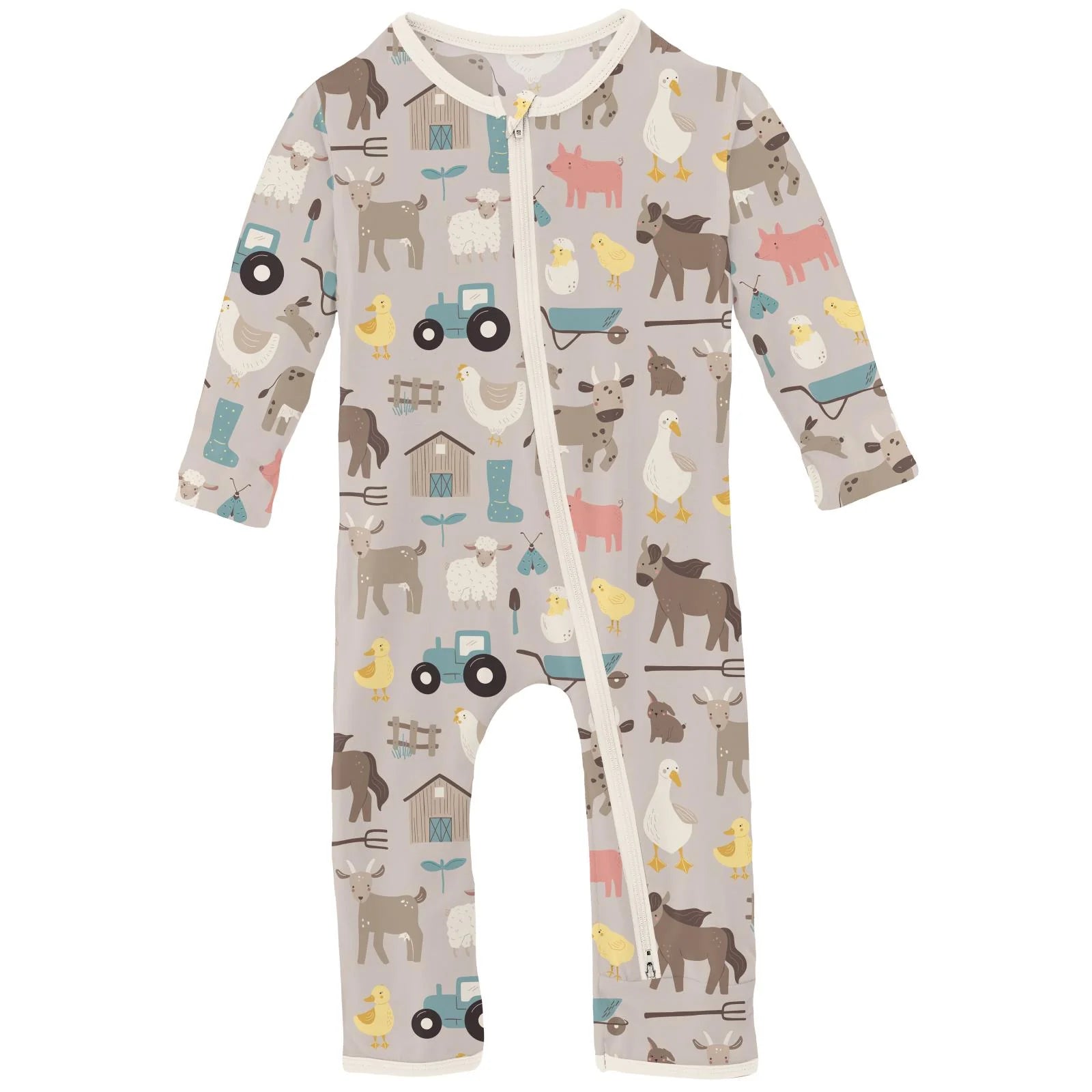 Kickee Pants Morning on the Farm Coverall