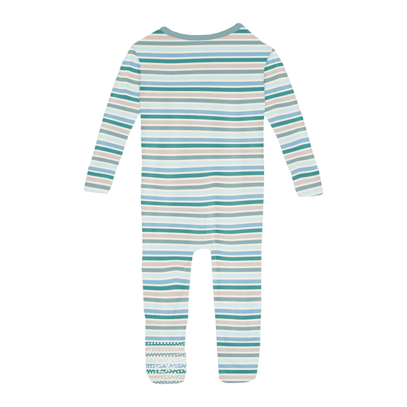 Kickee Pants Lakeside Stripe Coverall