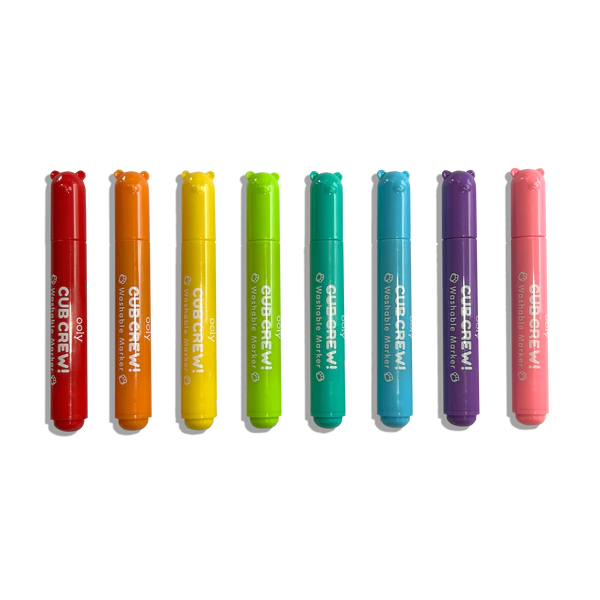 Cub Crew Washable Markers - Set of 8