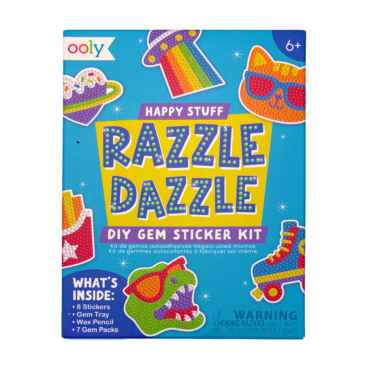 Razzle Dazzle DIY Gem Sticker Kit - Happy Stuff