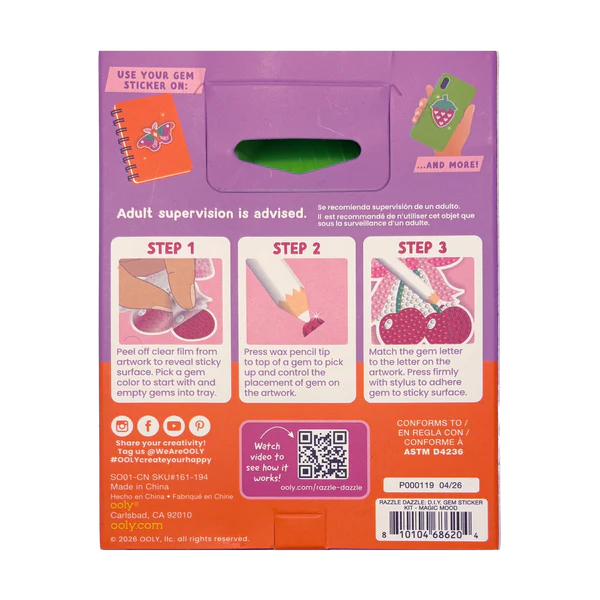 Razzle Dazzle DIY Gem Sticker Kit - Magic Mood