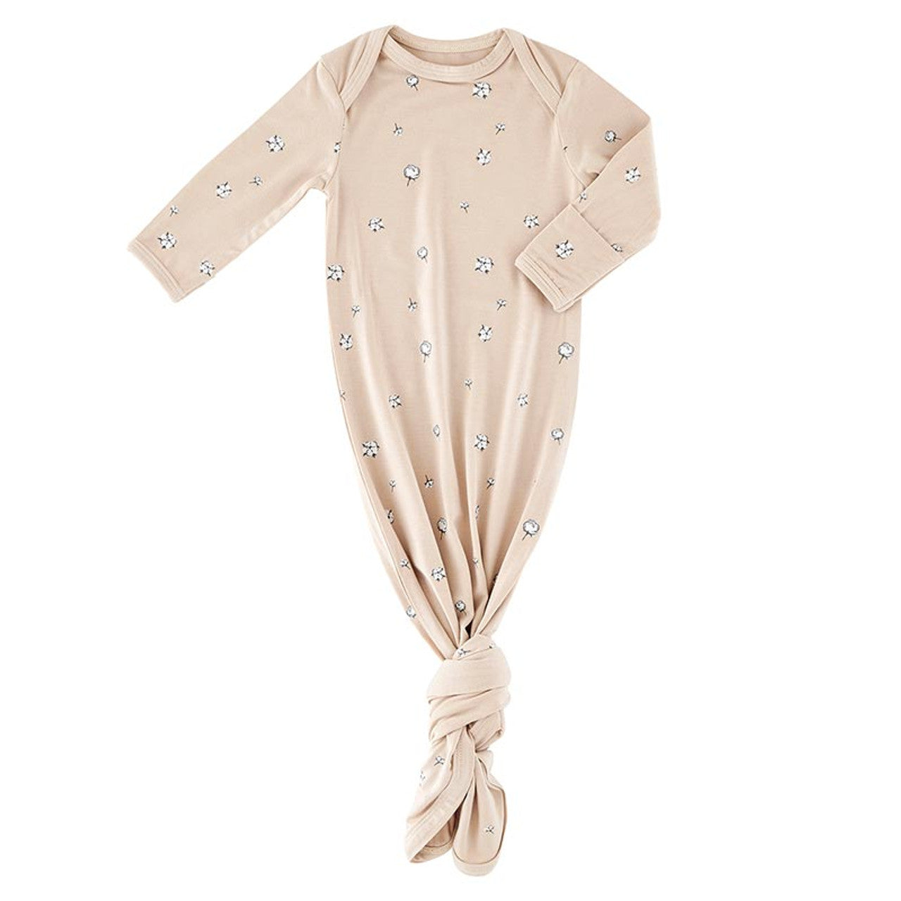 Pink Cotton Blossom Knotted Gown