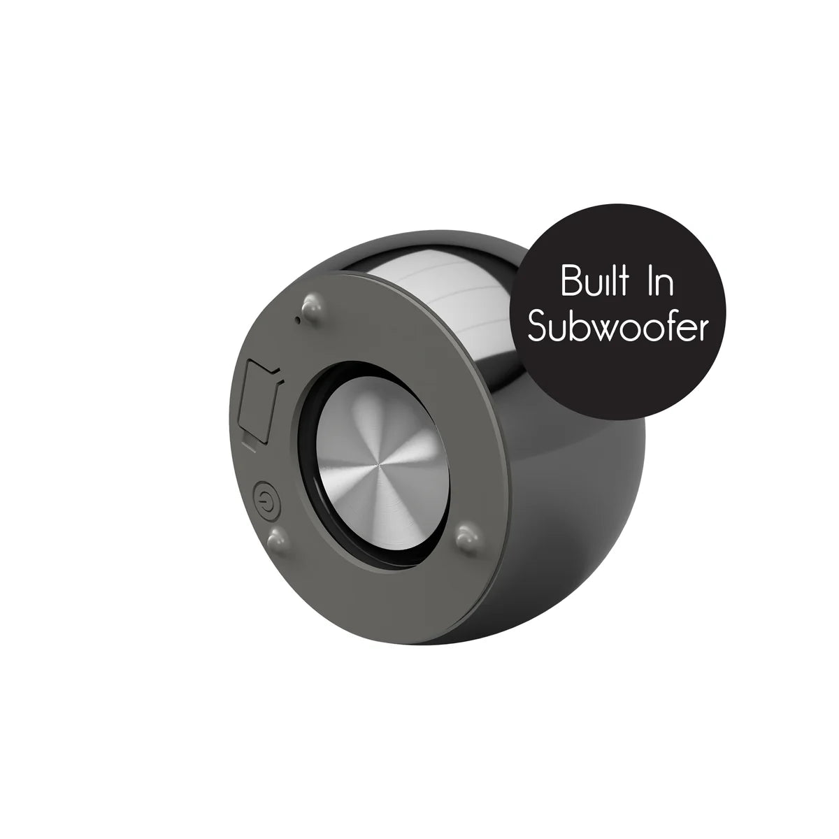 U Boost Speaker Mirror Hematite