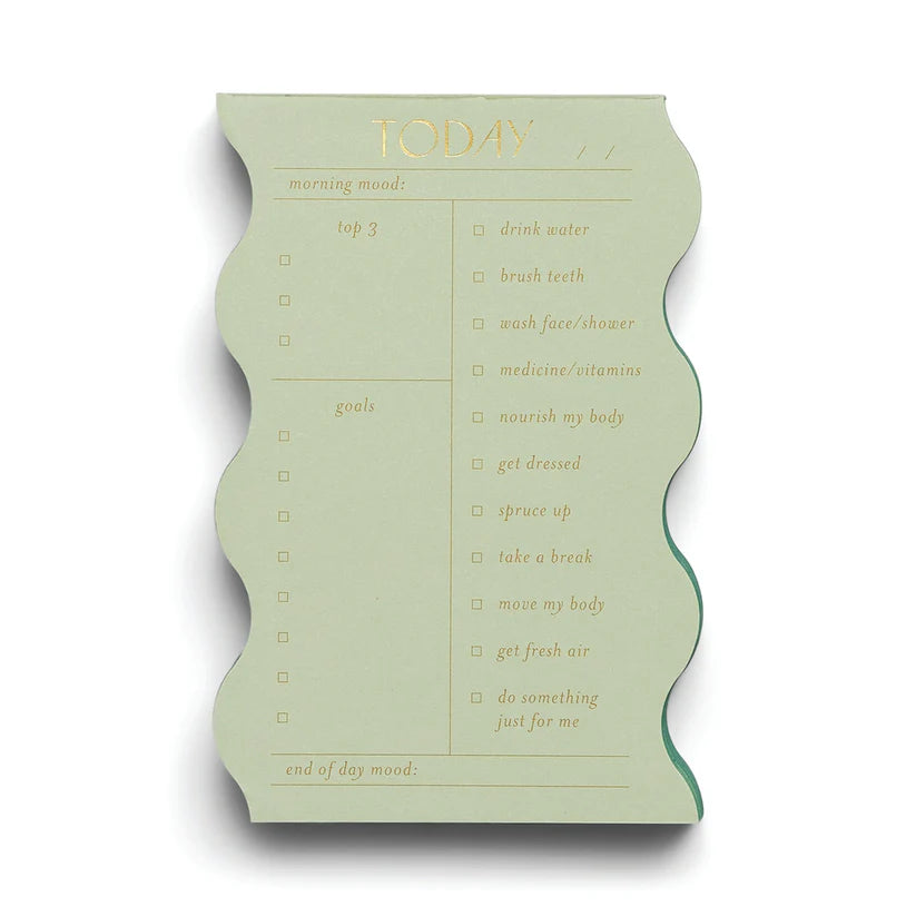 Wavy Daily Notepad