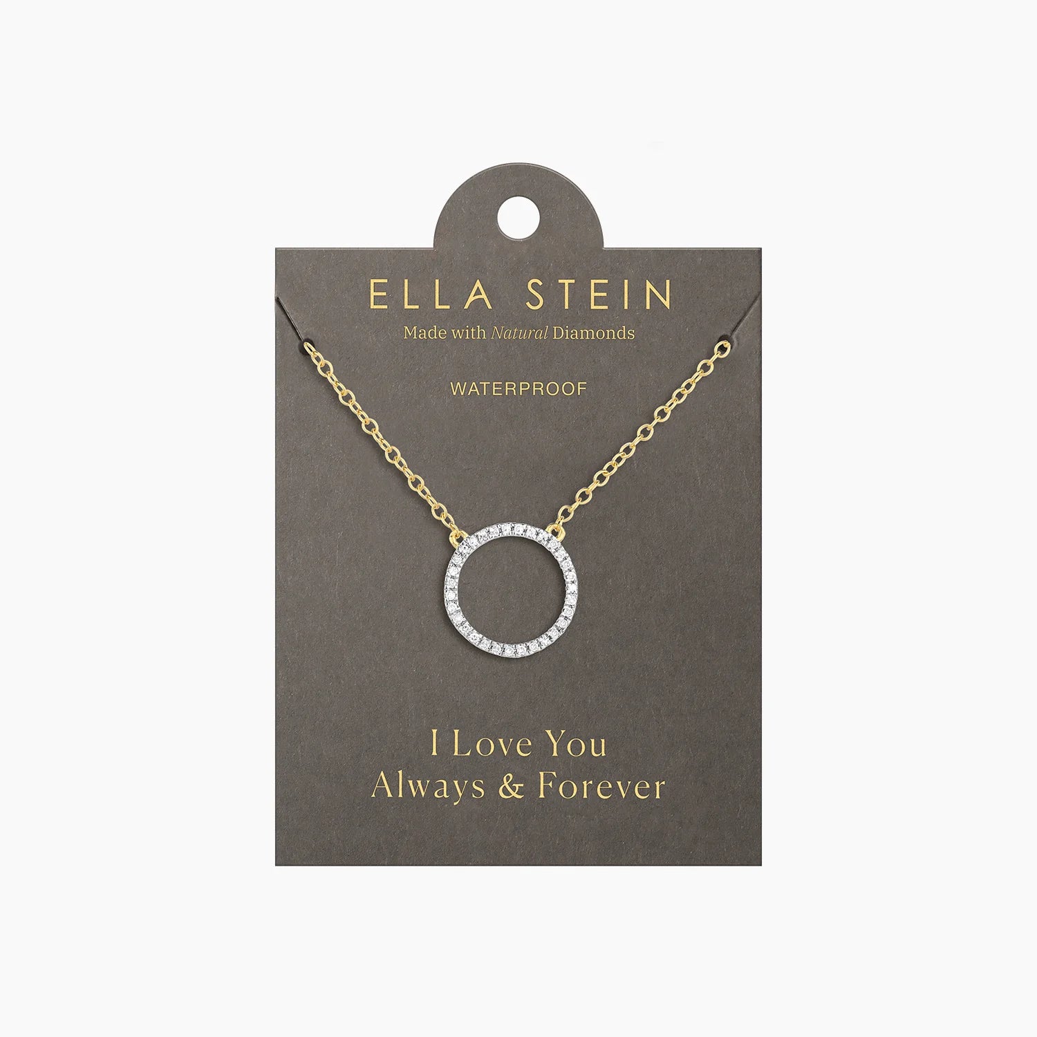Ella Stein | Waterproof Standing O Pendant Necklace