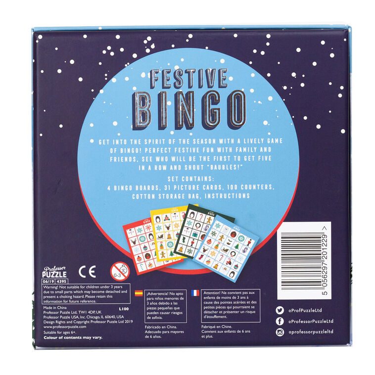 Festive Bingo