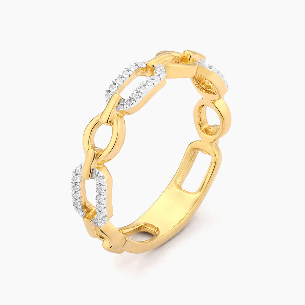 Ella Stein | Waterproof Linked Forever To You Stackable Ring