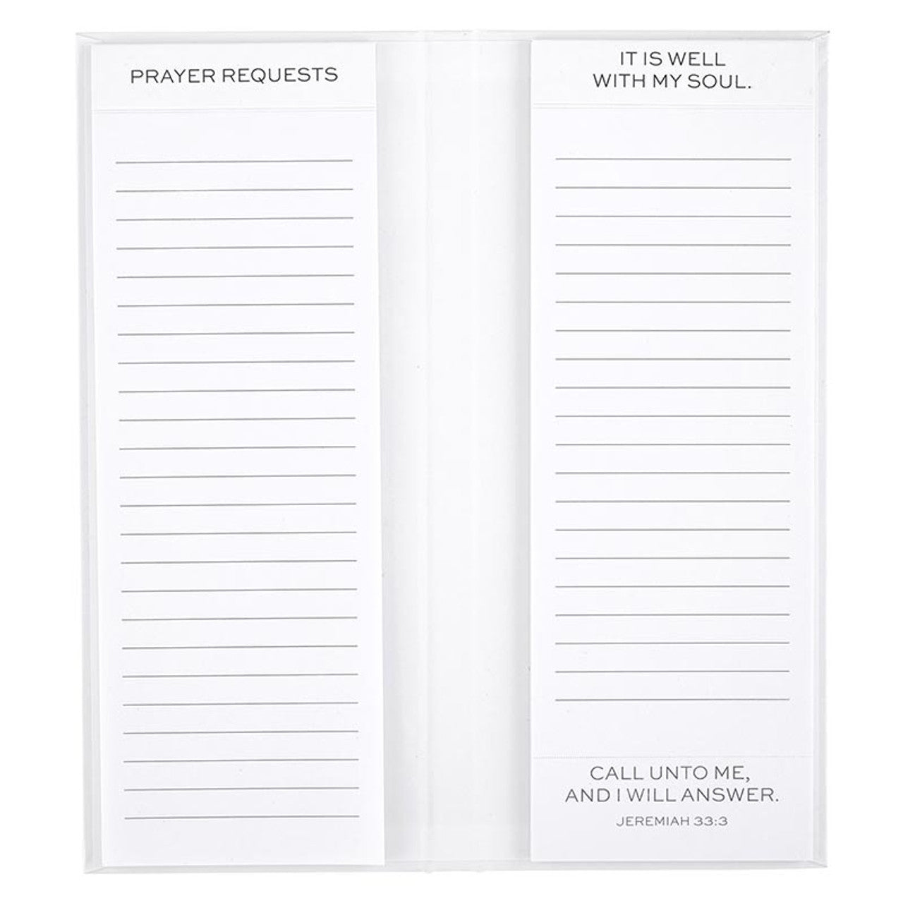 Face to Face Notepad - Dear God