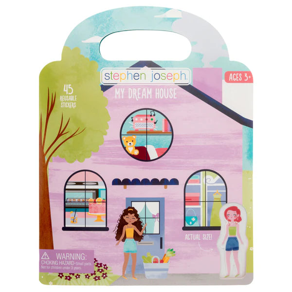 My Dream House Reusable Sticker Book