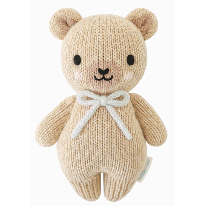 Cuddle + Kind Baby Honey Bear (robin's egg blue)