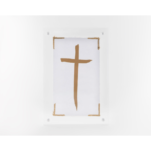 4x6 Cross Acrylic Block