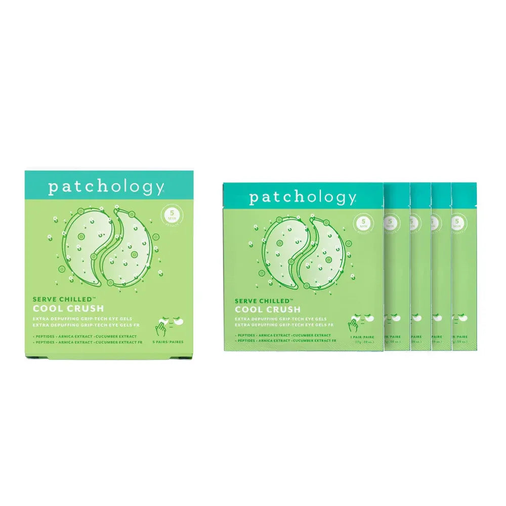 Served Chilled Cool Crush Hydrogel Eye Patches