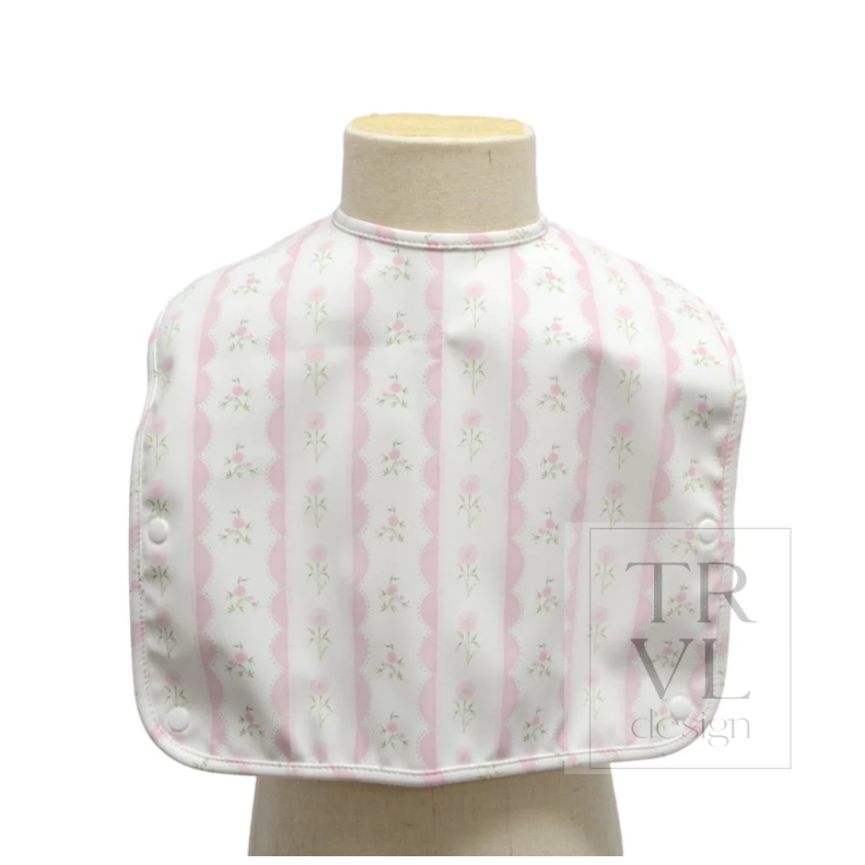 TRVL Design | Best Bib Ribbon Floral Pink