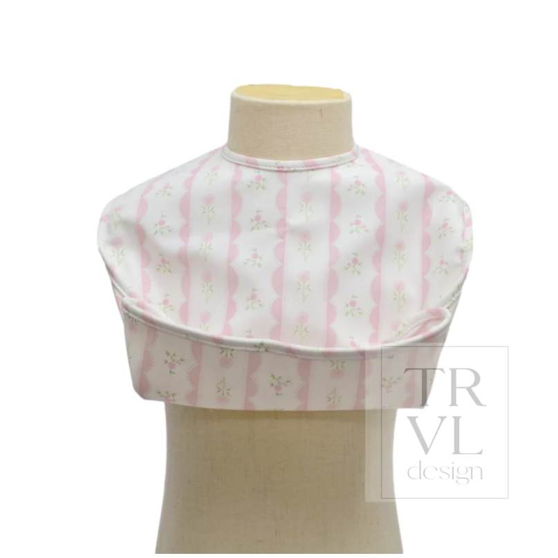TRVL Design | Best Bib Ribbon Floral Pink