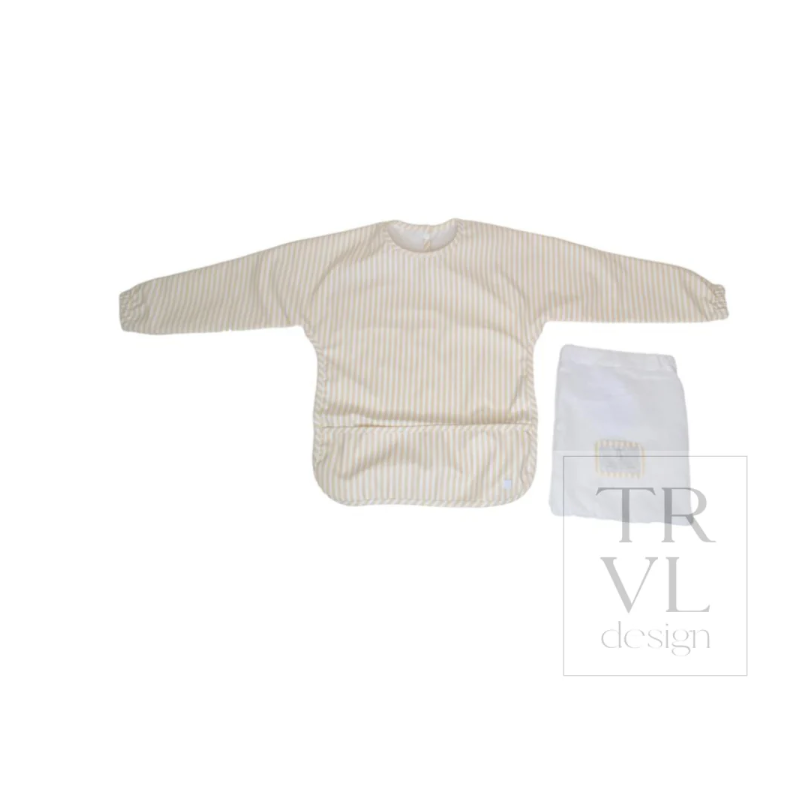 TRVL Design | Perfect Smock Large Pimlico Sage Stripe