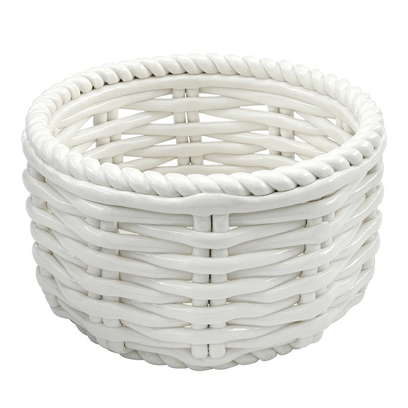 Ceramic Woven Basket - Small