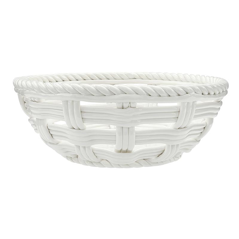 Ceramic Woven Basket - Large
