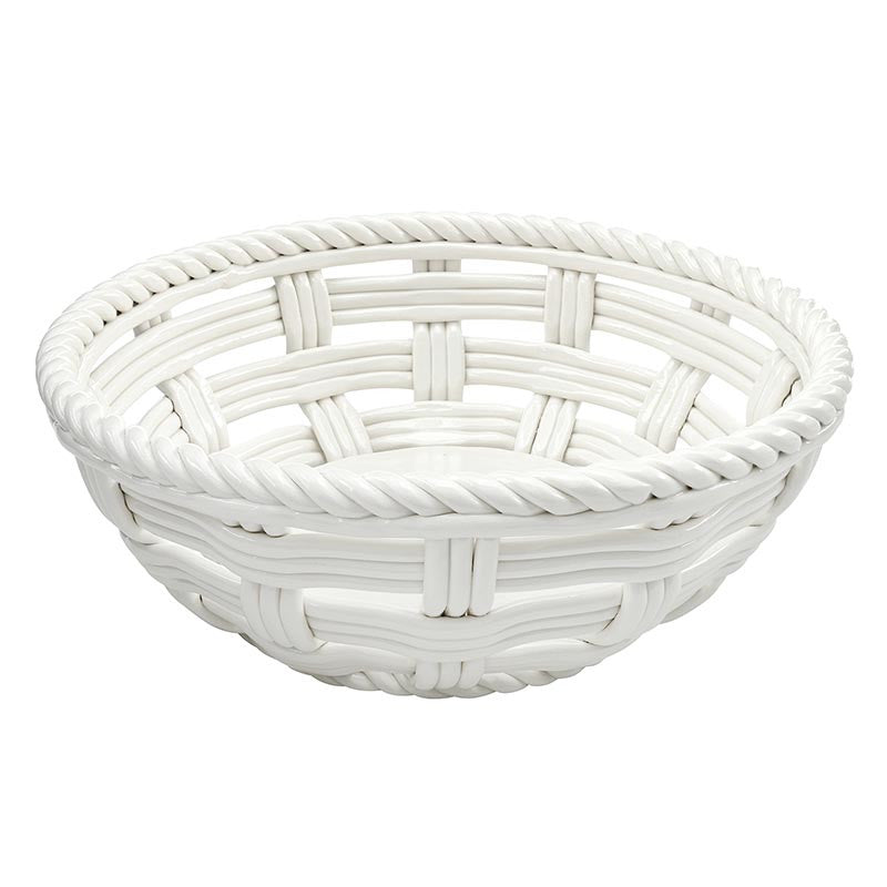 Ceramic Woven Basket - Large