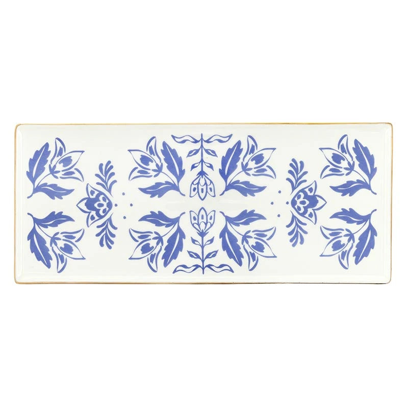 Ceramic Riviera Blue Platter