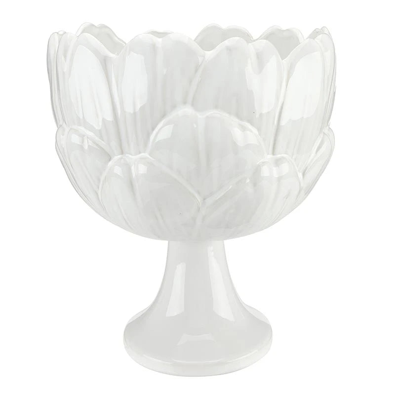 Ceramic Footed Artichoke Bowl