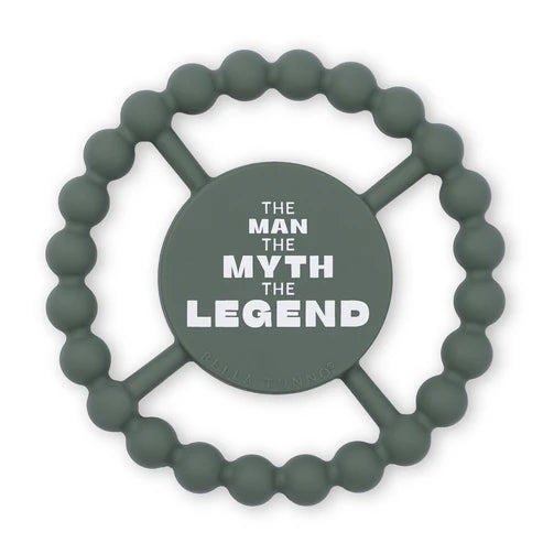Man Myth Legend Happy Teether