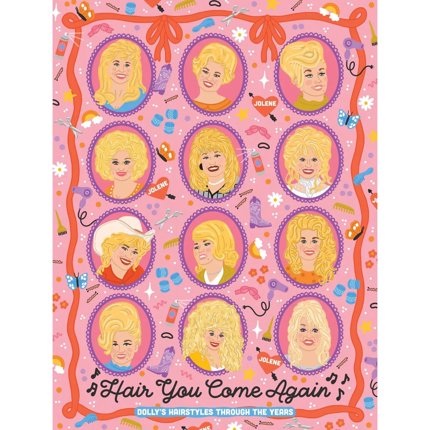 Hair You Come Again - Dolly's Hairstyles Puzzle