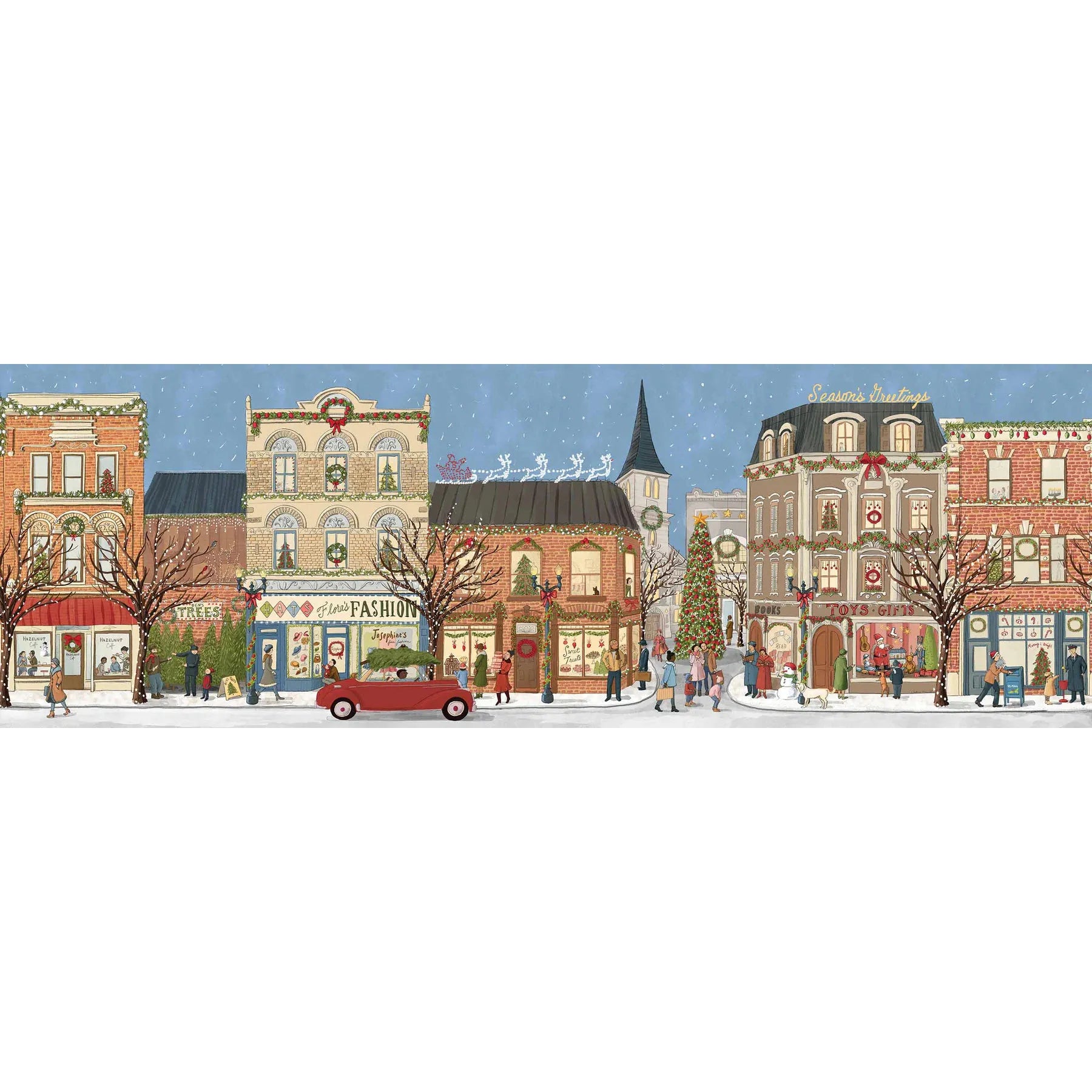 Merry Main Street Puzzle