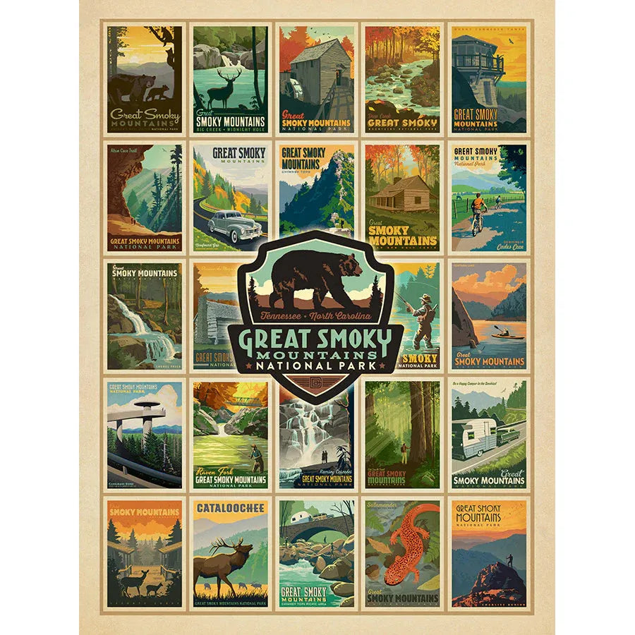Great Smoky Mountains Multi Puzzle