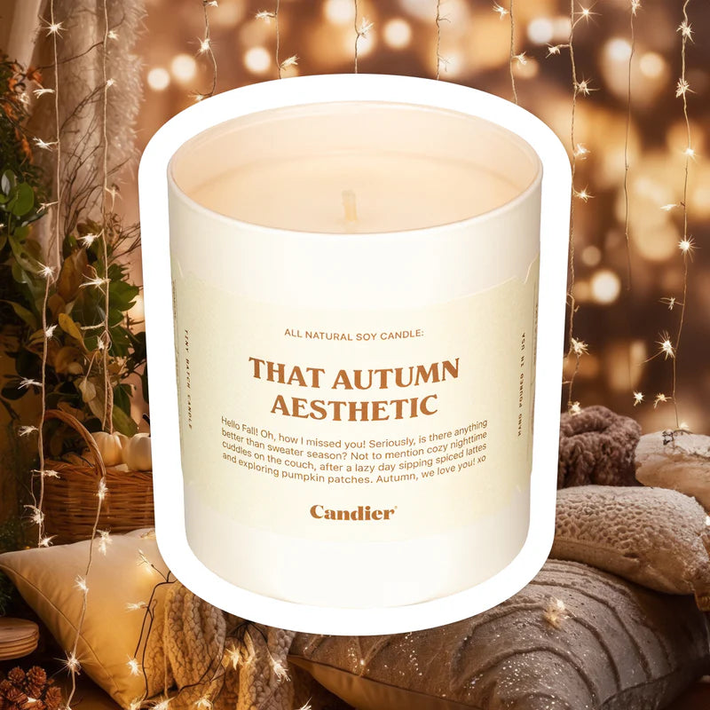 Autumn Aesthetic Candle