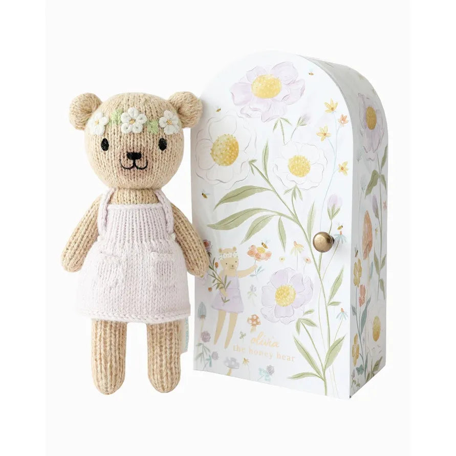 Cuddle + Kind Tiny Olivia the honey bear