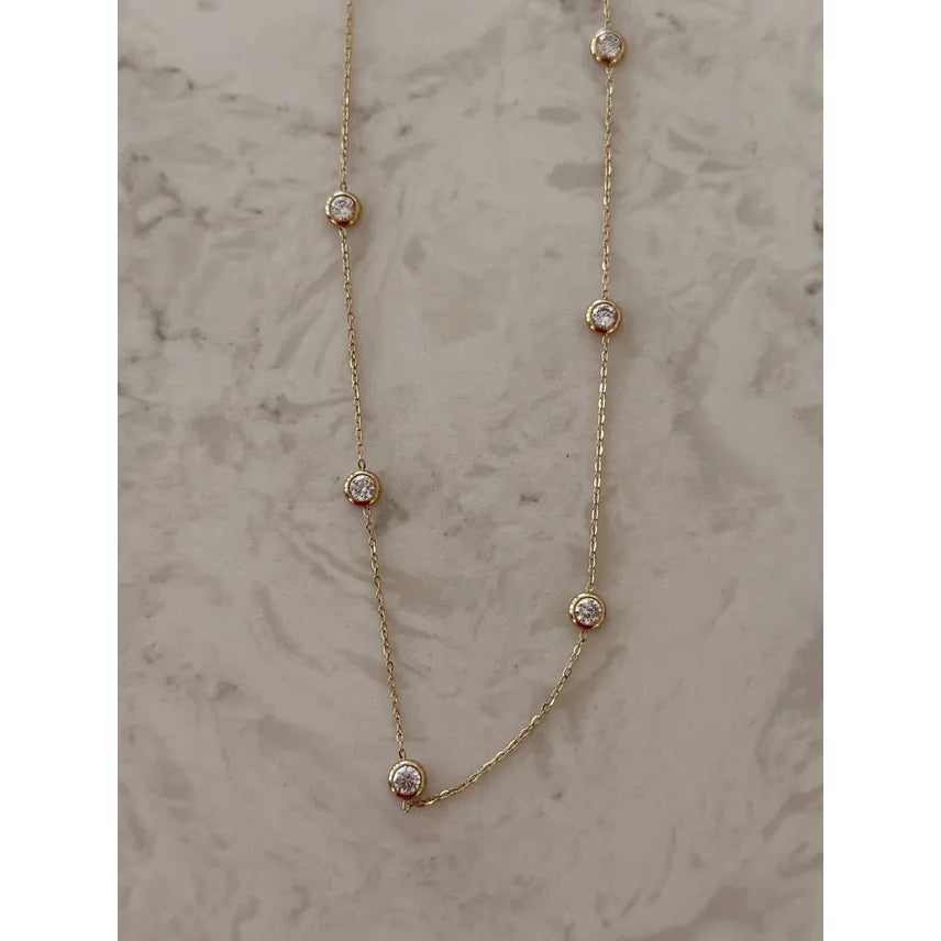Dainty Diamond Necklace