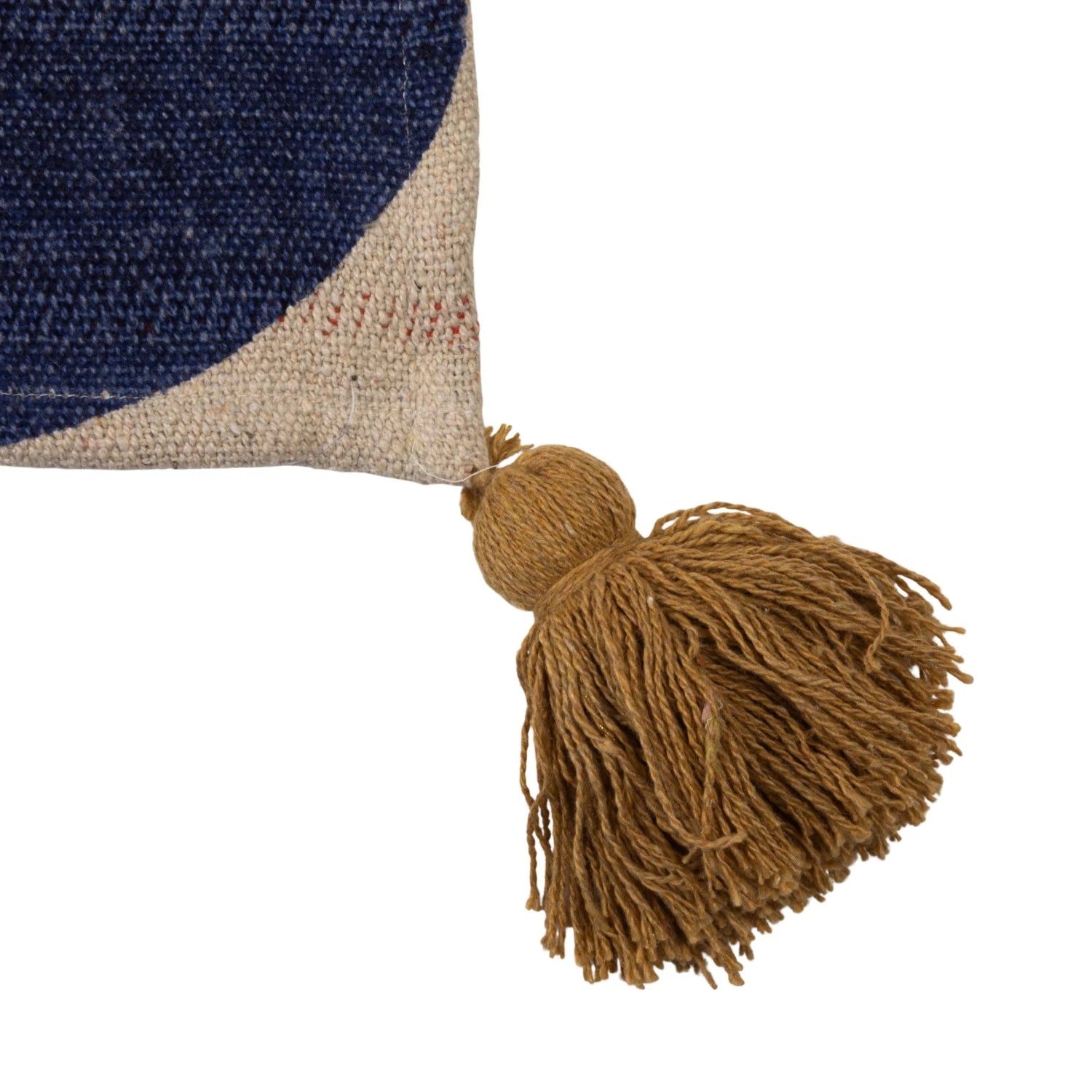 Two-Sided Woven Recycled Cotton Blend Throw