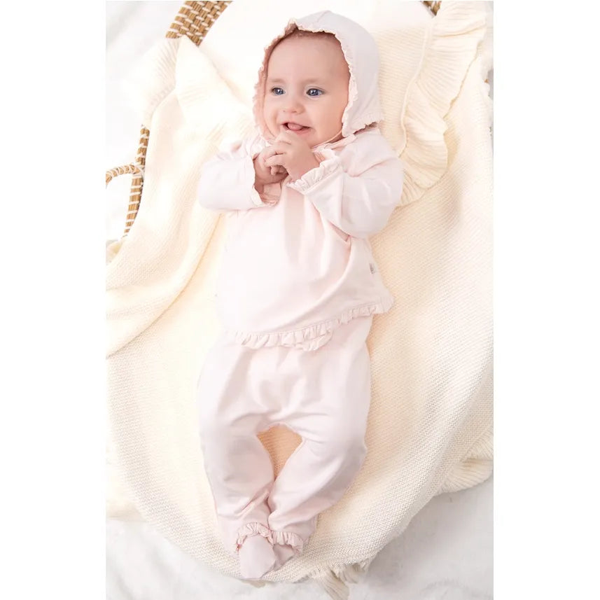 Bei Bei | Petal Pink Take Me Home Ruffle Set