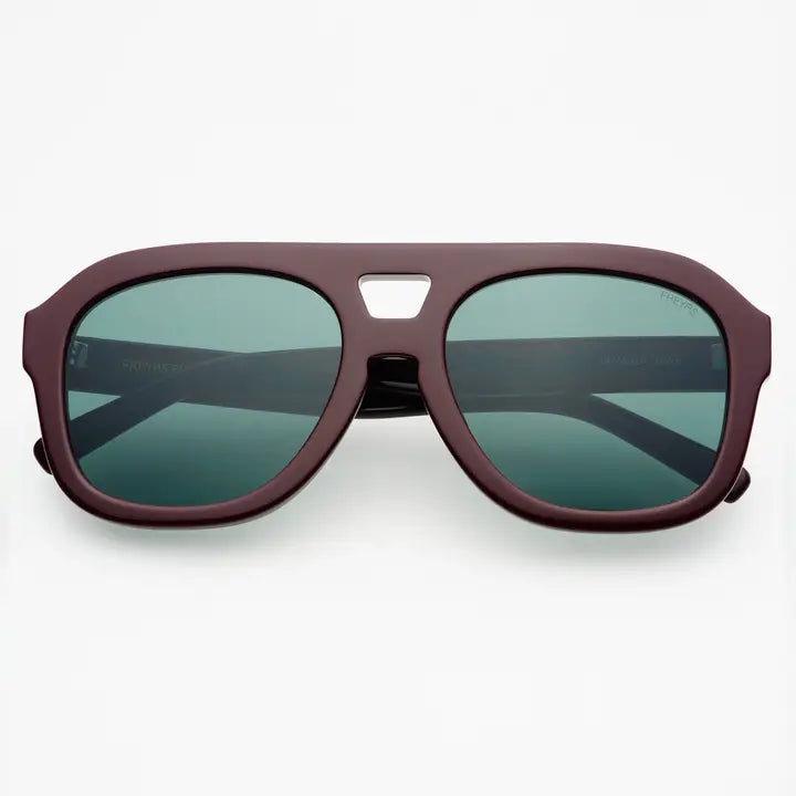 Freyrs Voyager Acetate Oversized Aviator Sunglasses