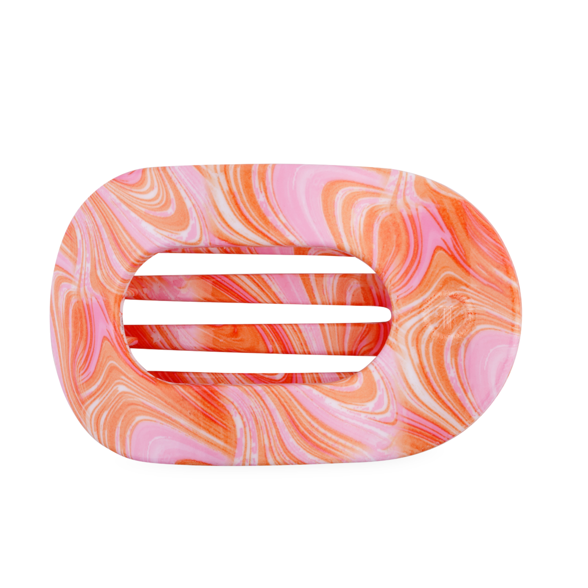 Just Keep Swimming | Large | Flat Round Hair Clip