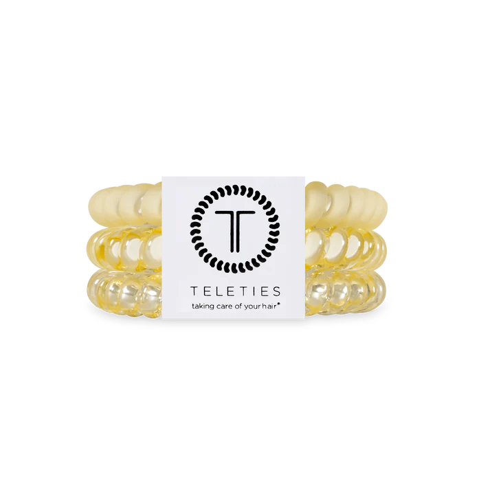 Butter Yellow Hair Ties