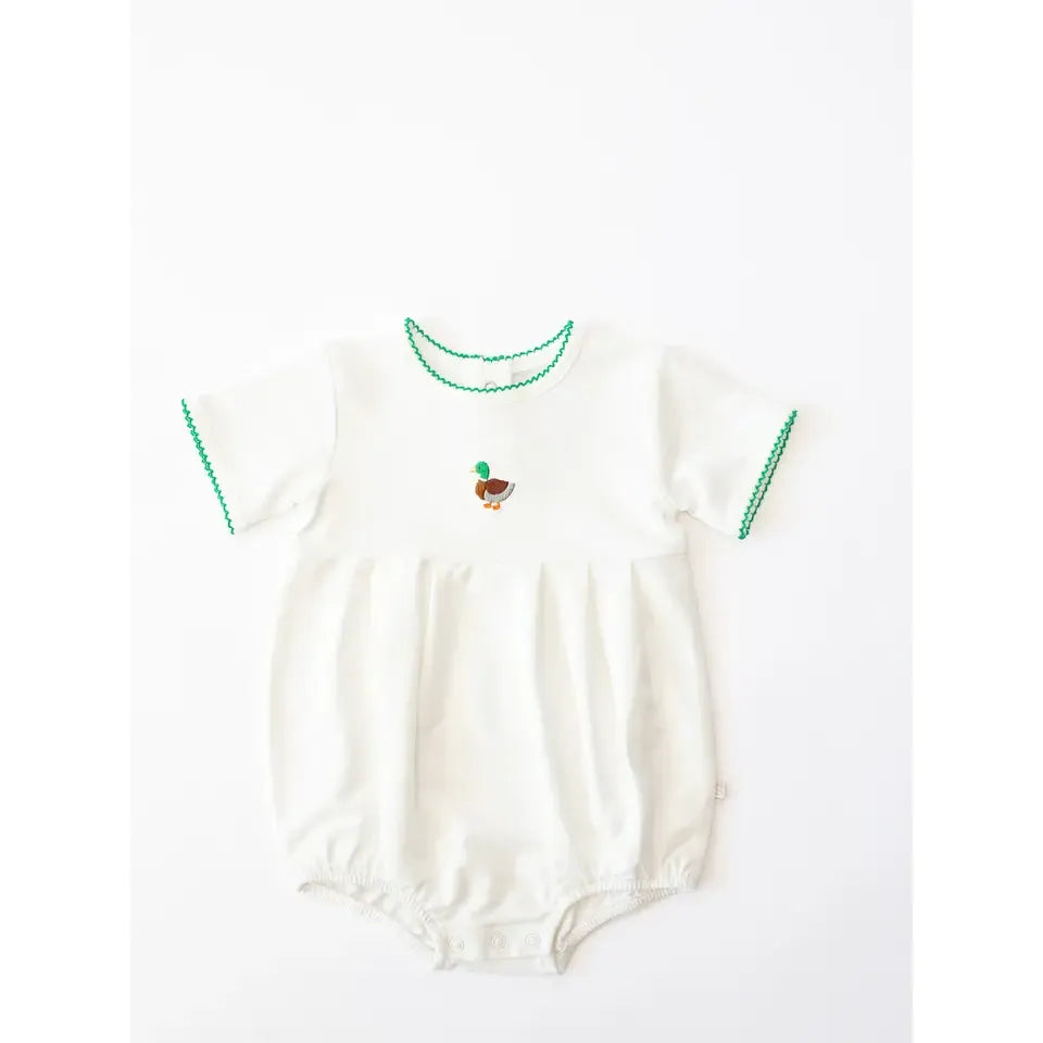 Mallard Duck Embroidered Bubble