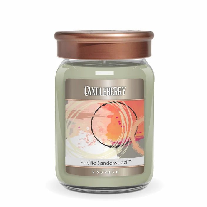 Candleberry Candles | Pacific Sandalwood - Miles and Bishop